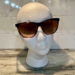 CHAPS Women's Brown SUNGLASSES Shiny Dark Havana Tortoise Gradient NEW CP 5004